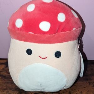 Malcom the mushroom 8" Squishmallow